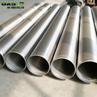 Galvanized Surface Stainless Steel Well Screen Pipe Non Alloy For Drill Pipe