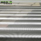 Continuous Slot Stainless Steel Well Screen Pipe Customized Length 18mm Pixels