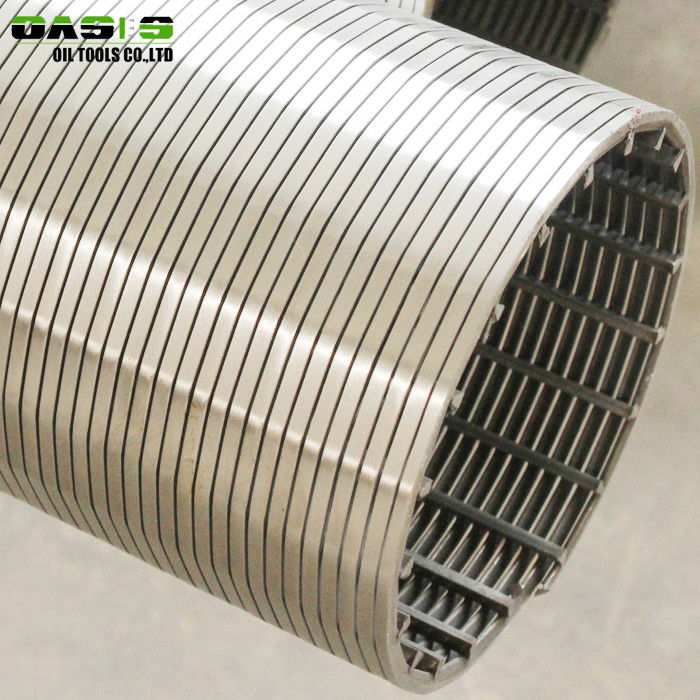 6 5 / 8inch SS304 Wire Wrapped Screen Welded Mesh 0.5mm - 3.00mm Wire Diameter
